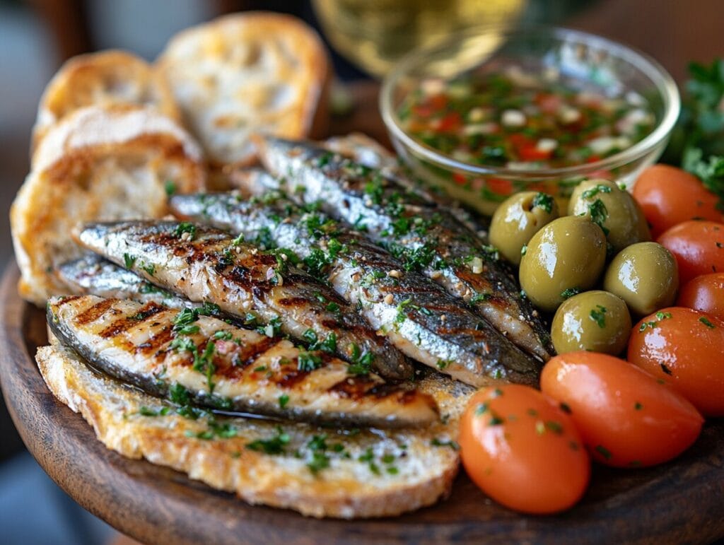 Boquerones Secrets: What Makes Them So Special? 3 u4694691154 A beautifully arranged Mediterranean tapas platte 4e6c310e e5c4 4608 9a6a 86f73b7e3801 0 - healthyrecipescook.com