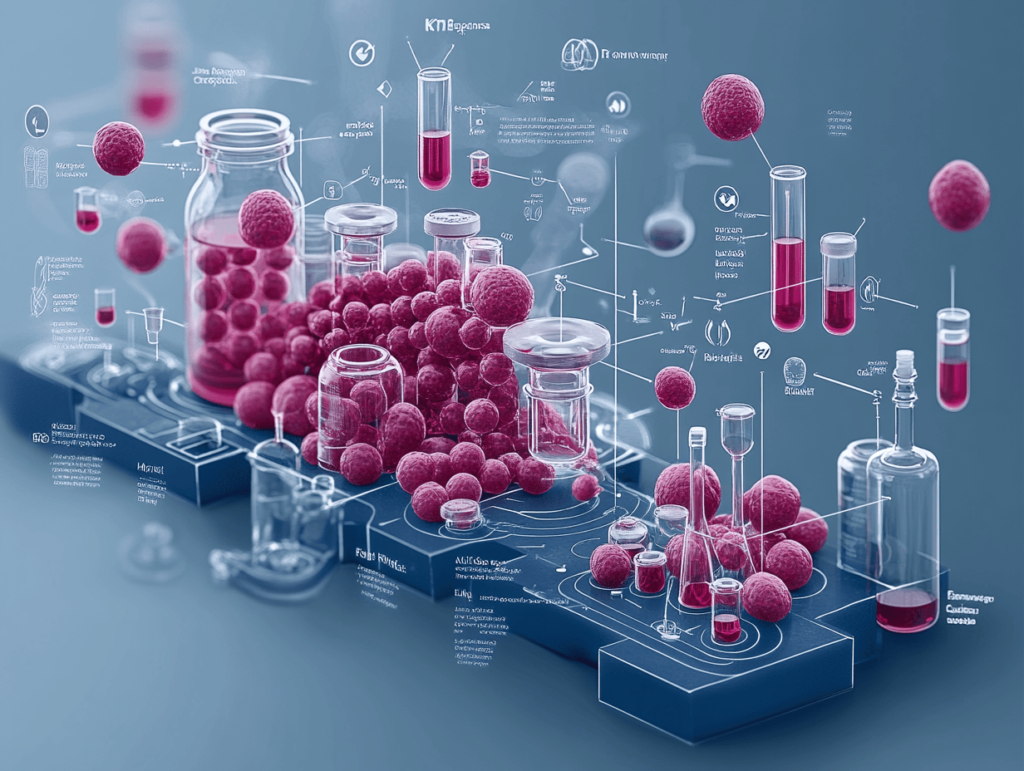 Visual representation of ketosis with BHB ketones