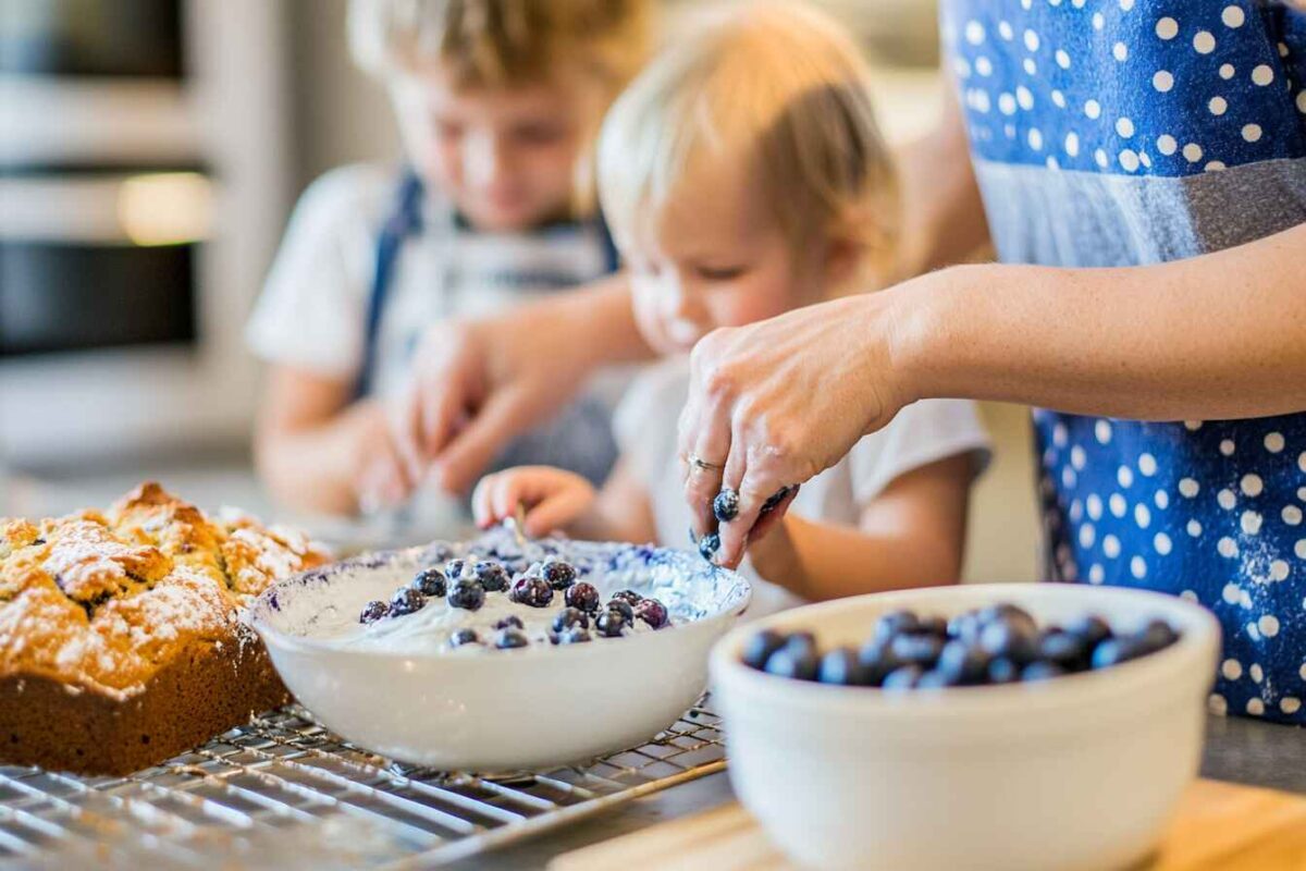 Why Blueberry Bread School Is The Best Way To Teach And Bond Over Baking 3 U4694691154 A Family In A Modern Kitchen Preparing Blueberry 063b0915 5204 47a9 Af7b 659bfc26fa05 2